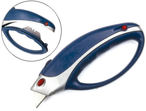 X-ato q-connect xs6200 metalico largo preto e cinza com cabo de plastico e compartimento para laminas de recarga , Q-connect , 77854 , 5705831168145